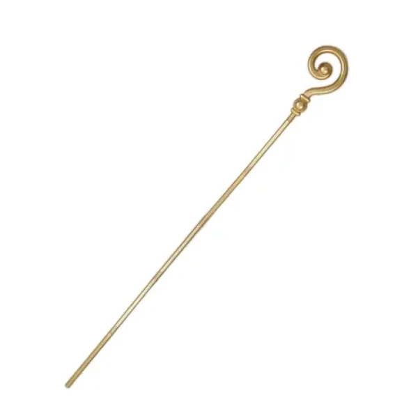 Rappa Mikulášska palica/berle zlatá 193 cm