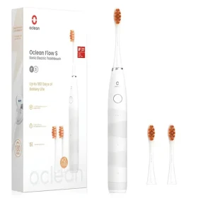 Oclean Flow S biela / Sonická zubná kefka / 5 režimov / 76 000 pohybov/min / IPX7 (Flow S biały)