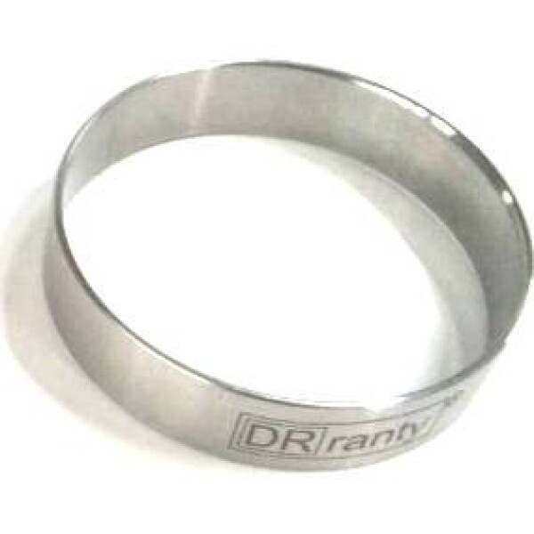 Nerezový form na tartaletky pri priemere 8,5 cm, výška 2 cm - DR ranty - DR ranty