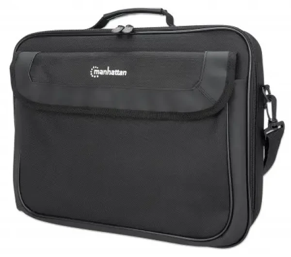 Manhattan Cambridge Clamshell čierna / Taška na notebook / 15,6” (439947)