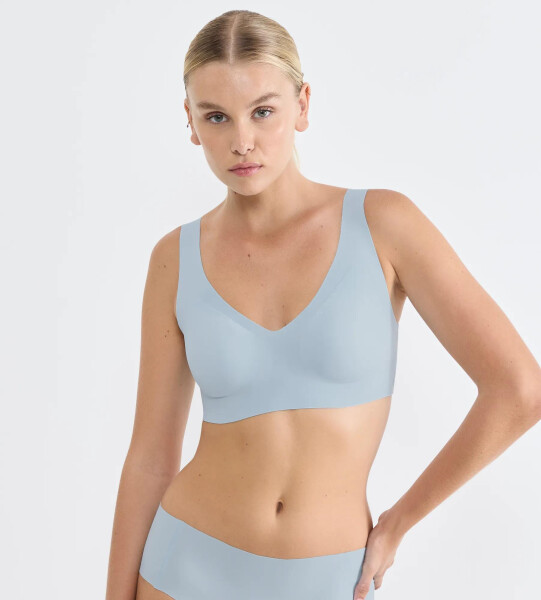 SLOGGI ZERO FEEL - Neviditeľná ultraľahká braletka Sloggi LIGHT BLUE XS