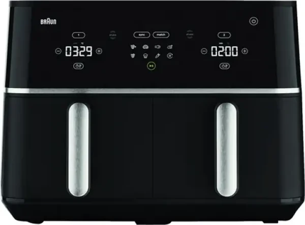 Braun TwinCook 5 TD5030I čierna / Fritéza / 10 l / 2400 W / 80-200 °C (TD5030I)