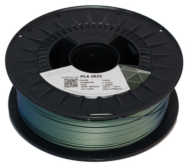 Smartfil PLA filament Iris Topaz 1,75 mm 1 kg