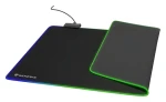 Genesis Boron 500 XXL RGB čierna / Herná podložka pod myš / 800 x 400 x 4 mm / RGB podsvietenie / USB (438403)