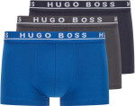 Pánske boxerky Trunk 3p CO 50325403 - Hugo Boss M černá-modrá-šedá