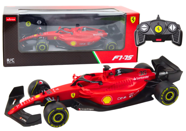 Mamido Formula na diaľkové ovládanie RC Ferrari F1-75 1:18 červená