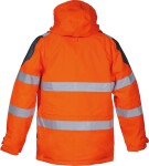 Reflexná zimná pracovná parka Cofra PROTECTION Farba: Reflexná oranžová, Veľkosť: 64 (CAPROTECTION_01_64)