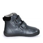 Dievčenské zimné barefoot topánky PRO-tex BEKA BLACK - 30