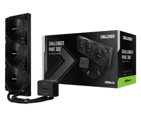 ASRock Challenger Pure 360 čierna / 3x 120mm / 27 dB @ 1800 RPM / 53.9 CFM / AMD + Intel (90-ACLA36-BDKGA6)