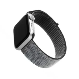 FIXED Nylon Strap Nylonový remienok pre Apple Watch 40mm Watch 38mm sivá (FIXNST-436-GRGR)
