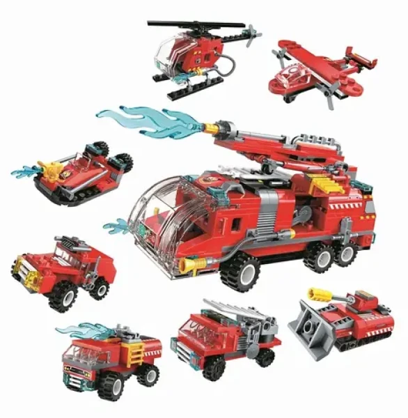 QMAN Water Cannon Fire Truck 1805