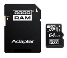 Goodram microSDHC 64 GB + adaptér / Class 10 / UHS-I (M1AA-0640R11)