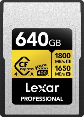 Lexar Professional Gold CFexpress 640 GB (LCAGOLD640G-RNENG)