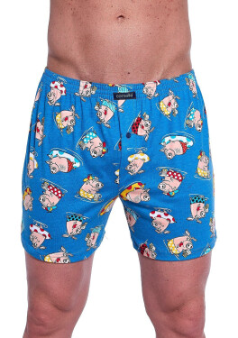 Boxerky Cornette Classic 011/170 3XL-5XL modrá 3xl