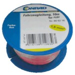 Conrad Components 606216 vedenie vo vozidlách FLRY-B 1 x 1.50 mm² červená 10 m; 606216