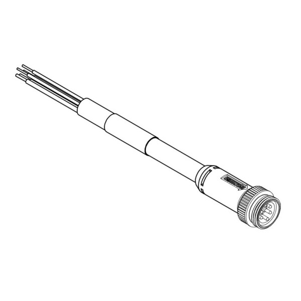 Molex upravený zástrčkový konektor pre senzory - aktory, 1300610138, 1 ks; 1300610138