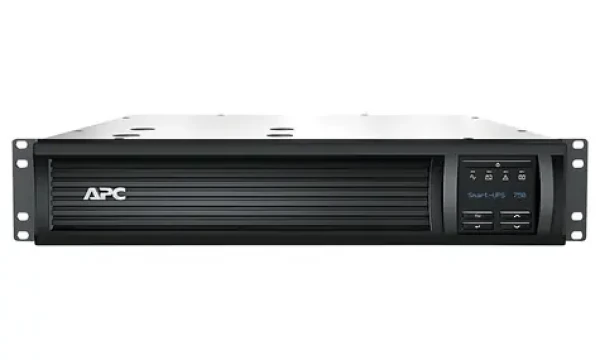 APC Smart-UPS 750VA LCD LCD RM (500W) / záložný zdroj / 750VA / 500W / 230V / Line interaktívny / 2U (SMT750RMI2UC)