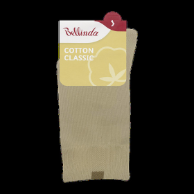 Dámske bavlnené ponožky COTTON CLASSIC SOCKS - BELLINDA - béžová 39 - 42