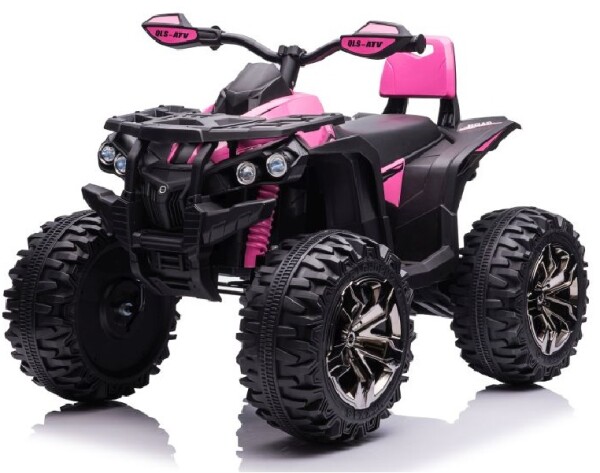 Mamido Detská elektrická štvorkolka ATV Power 4x4 ružová