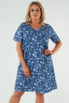 Talianska móda Agalia cr. r. farba:print/blue 2XL