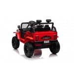 Mamido Mamido Elektrické autíčko OFF ROAD EXTREME 4x4 červené 24V | 200W | 50 kg | EVA | LED | 2,4 Ghz | ECO koža