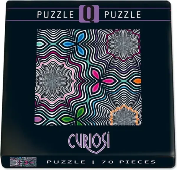 CURIOSI Štvorcové puzzle Q Shake: Vzor VI