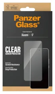 PanzerGlass UWF pre XIAOMI 17 čierna / Tvrdené sklo (PG57475)