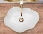 REA - Umývadlo na dosku Pearl Gold Edge REA-U0696