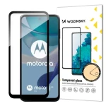 Wozinsky Full Glue Tempered Glass čierna / Ochranné tvrdené sklo / Motorola Moto G53 / Lepenie cez celý displej