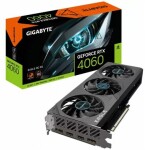 GIGABYTE GeForce RTX 4060 EAGLE OC 8GB / 1830 - 2460Mhz / 8GB GDDR6 / 128bit / 2x HDMI + 2x DP / 115W (GV-N4060EAGLE OC-8GD)