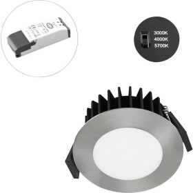 EVN L54N071325 EVN Lichttechnik LED vstavané svetlo LED pevne zabudované LED osvetlenie 7 W chróm; L54N071325