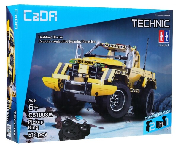 Stavebnica technic R / C Jeep terénne auto