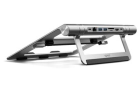 Epico USB-C HUB Multiport 8v1 sivá / 1x HDMI / 1x RJ45 / 2x USB-A / 2x USB-C / SD (9915111900082)