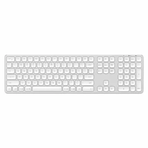 Satechi Wireless Keyboard strieborná / bezdrôtová klávesnica / Bluetooth / ND layout (ST-AMBKS-ND)