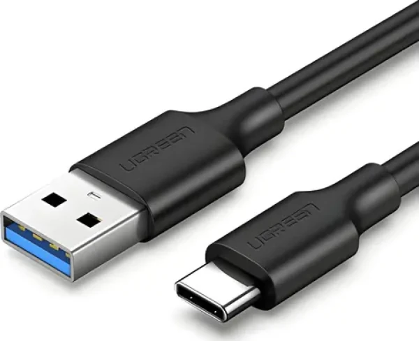 Ugreen čierna / Dátový kábel / USB-A / 0,5 m (20881)