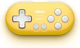 8BitDo Zero 2 žltá / Bezdrôtový ovládač / Bluetooth / pre Windows Android Sraspberry Pi Switch (RET00221)