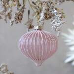 Chic Antique Sklenená ozdoba Pink Bauble