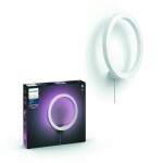 Philips Hue WACA Sana nástenné LED svietidlo 1x20W biela / 1400lm / 2000-6500K / RGB / IP20 (SKL000330873)