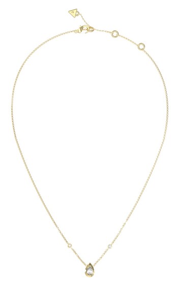 Guess Nadčasový pozlátený náhrdelník 4G Light JUBN05246JWYGT/U
