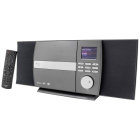 Soundmaster ICD1010AN internetové CD-rádio internetové, DAB+, FM CD, USB, Bluetooth, Wi-Fi, internetové rádio vr. diaľkového ovládania antracit / čierna; ICD1010AN