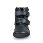 Dievčenské zimné barefoot topánky PRO-tex BEKA BLACK - 30