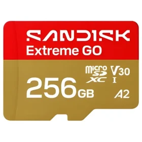 SanDisk Extreme GO microSDXC 256 GB / Pamäťová karta / čítanie 240 MB/s / zápis 160 MB/s (SDSQXGN-256G-GN6MN)