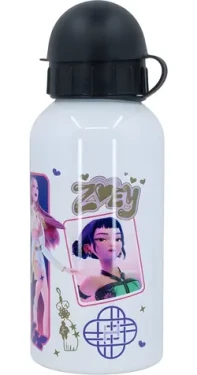 STOR Fľaša na pitie K-Pop: Lovkyňa démonov / Fľaša na pitie / Hliníková / 400 ml (80724)