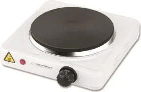 Esperanza EKH013W elektrický varič biela / 1 platňa / 1000W / 5 teplotných stupňov (EKH013W)