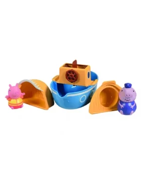 Toomies - Prasiatko Peppa Pig s dedkom na lodi