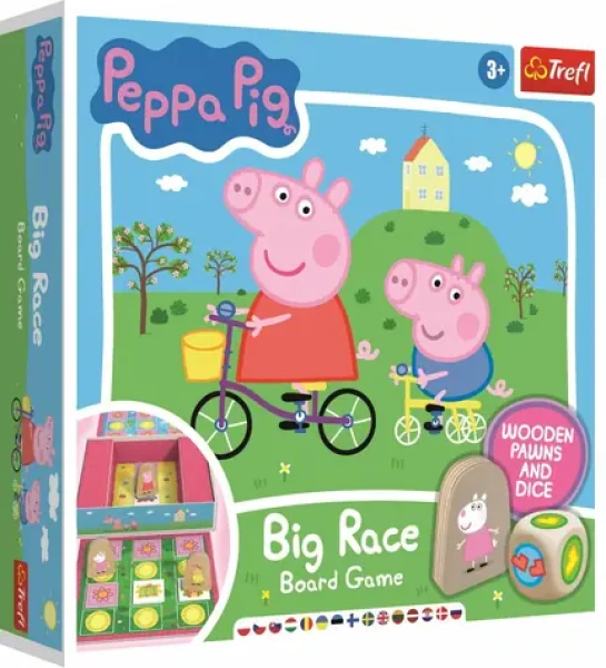 Trefl - Hra - Prasiatko Peppa: Veľký závod