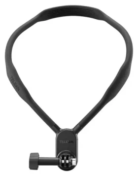 Telesin TE-HNB-003 / Držiak na krk / pre športové kamery a telefóny / bez magnetu / nosnosť 300 g (TE-HNB-003)