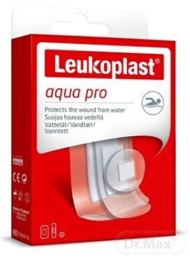 LEUKOPLAST Aqua pro náplasť na rany vodeodolná 3 veľkosti 20 ks