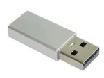 PremiumCord redukcia USB-A - USB-C strieborná / Redukcia / hliníkové púzdro / 5 Gbps (8592220023294)