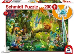 Schmidt Puzzle Víly v lese + darček víli prútik